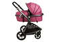 COCHE TRAVEL SYSTEM BEBESIT QUANTUM ROSADO - Miniatura 2