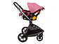 COCHE TRAVEL SYSTEM BEBESIT QUANTUM ROSADO - Miniatura 4