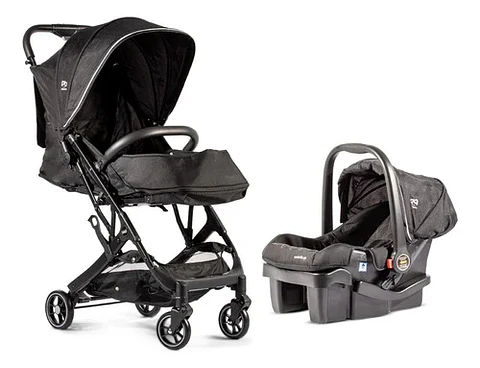COCHE TRAVEL SYSTEM COMPACTO PIKABOO SALO NEGRO