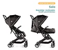 COCHE TRAVEL SYSTEM COMPACTO PIKABOO SALO NEGRO - Miniatura 3