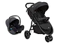 COCHE TRAVEL SYSTEM JOIE LITETRAX NEGRO - Miniatura 1