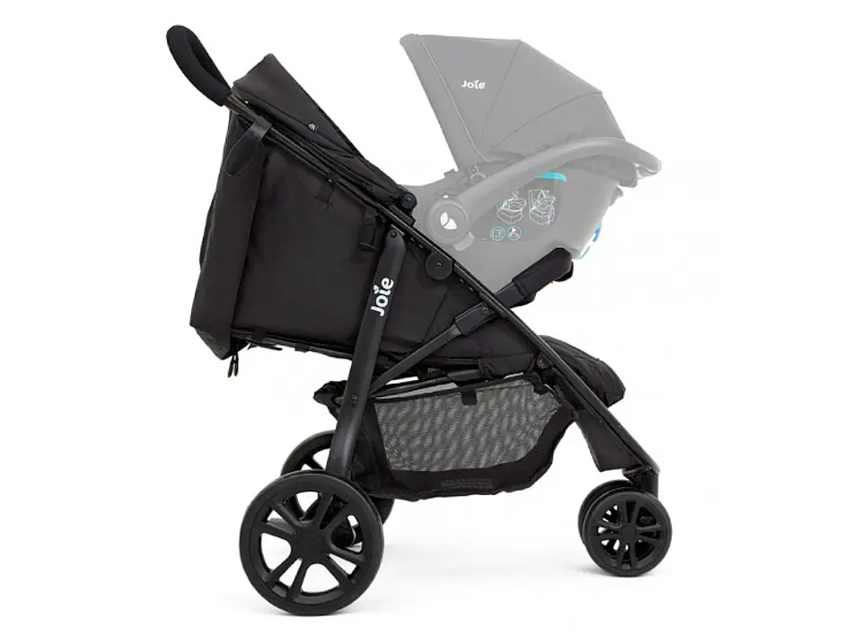 COCHE TRAVEL SYSTEM JOIE LITETRAX NEGRO 4