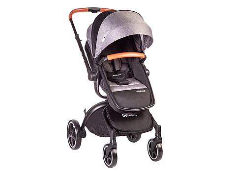 COCHE TRAVEL SYSTEM BEBESIT DELUXE 360° NEGRO