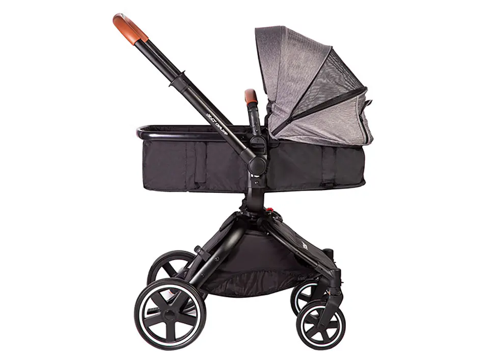 COCHE TRAVEL SYSTEM BEBESIT DELUXE 360° NEGRO 3