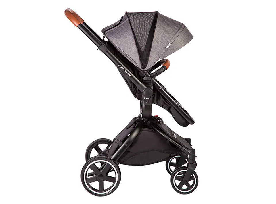 COCHE TRAVEL SYSTEM BEBESIT DELUXE 360° NEGRO 5