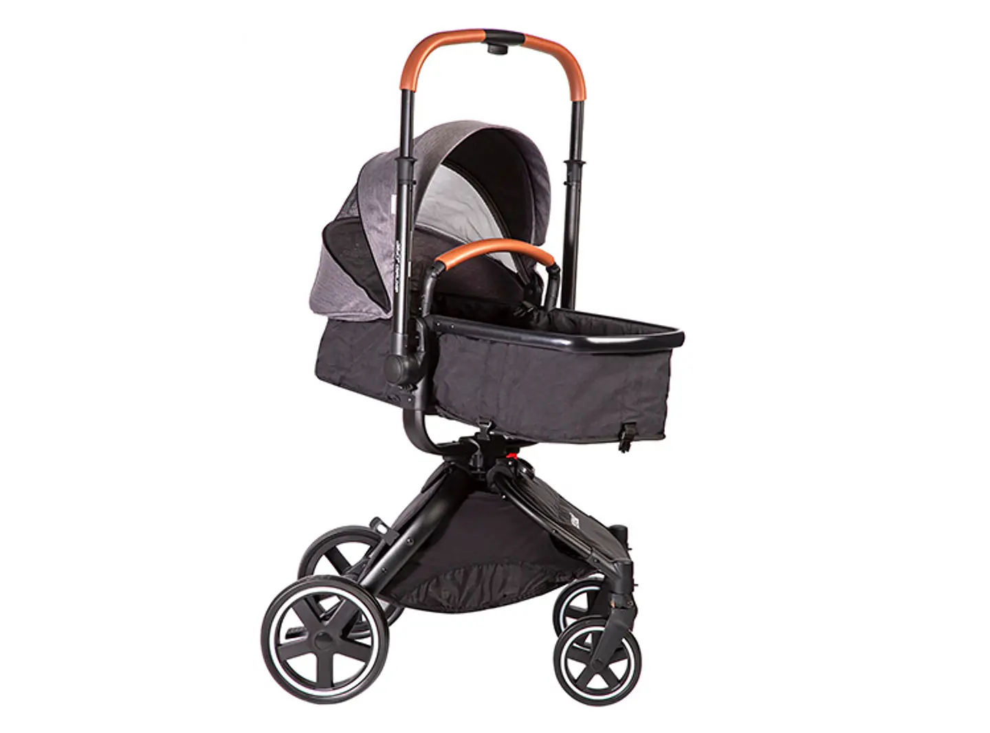 COCHE TRAVEL SYSTEM BEBESIT DELUXE 360° NEGRO 6