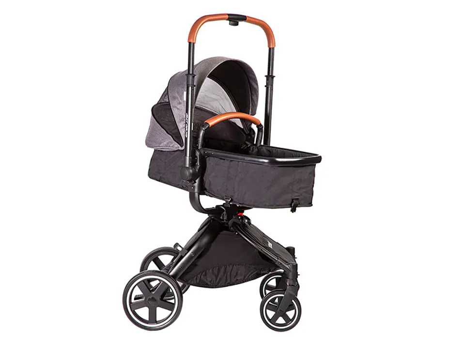 COCHE TRAVEL SYSTEM BEBESIT DELUXE 360° NEGRO 6