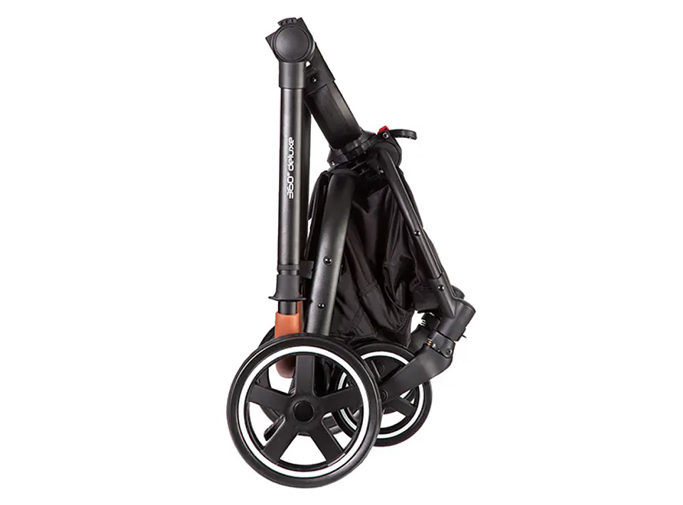 COCHE TRAVEL SYSTEM BEBESIT DELUXE 360° NEGRO 7