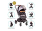 COCHE TRAVEL SYSTEM BEBESIT DELUXE 360° NEGRO - Miniatura 10
