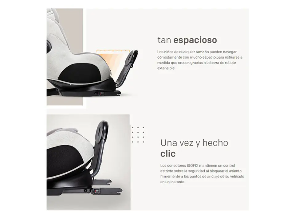 SILLA BUTACA JOIE C2103 GRIS CLARO 9