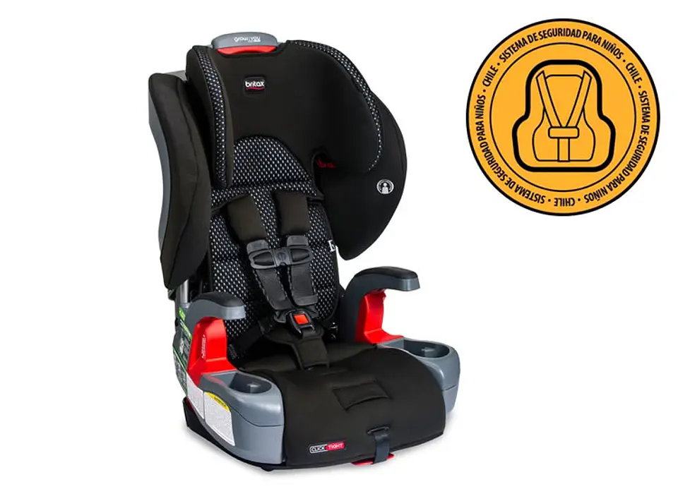 SILLA AUTO BRITAX GROW WITH YOU BUTACA NEGRO 1