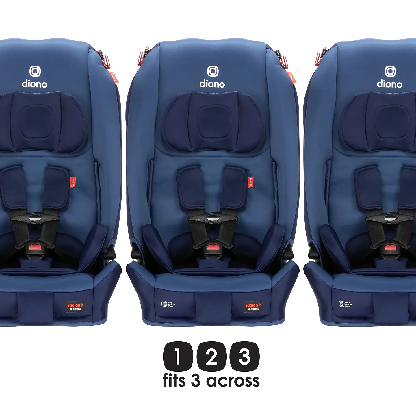 SILLA DE AUTO CONVERTIBLE DIONO RADIAN® 3R EDICIÓN LIMITADA (OLEADA AZUL) 7