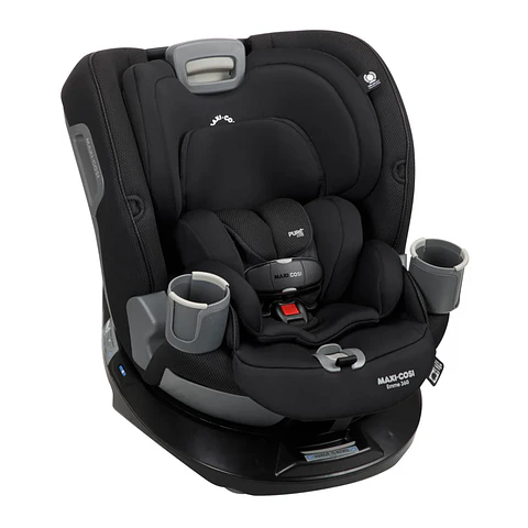 SILLA DE AUTO CONVERTIBLE EMME 360° MIDNIGHT BLACK MAXI COSI