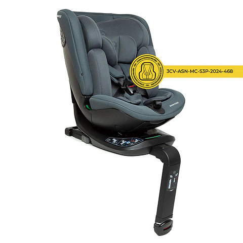 SILLA AUTO CONVERTIBLE SPINEL 360° PLUS O12 AUTHENTIC GRAPH