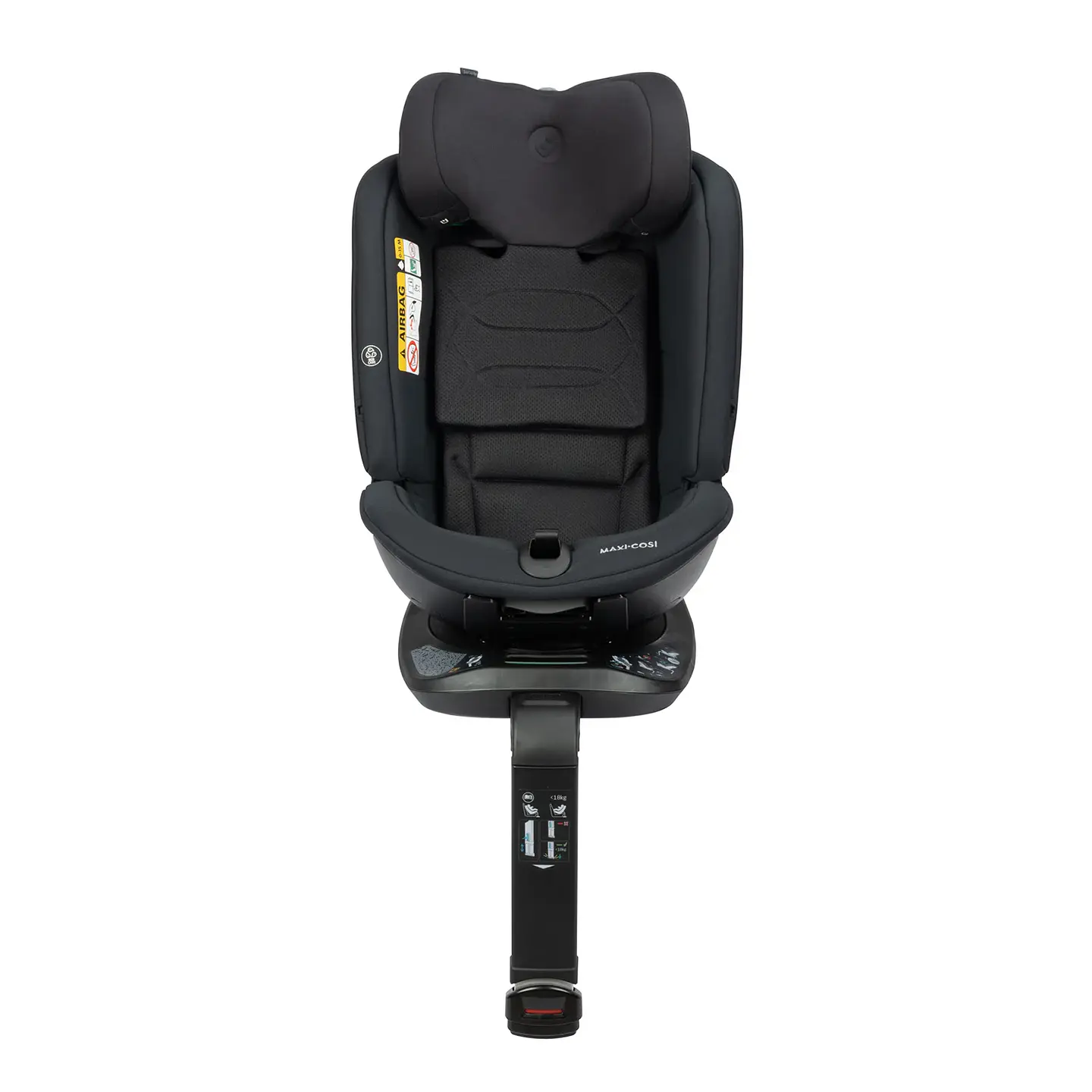 SILLA AUTO CONVERTIBLE SPINEL 360° PLUS O12 AUTHENTIC BLACK 5