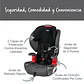 SILLA AUTO BUTACA GROW WITH YOU MOD BLACK - Miniatura 6