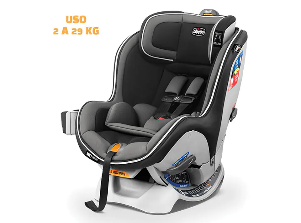 SILLA AUTO CHICCO SILLA CONVERTIBLE NEXTFIT ZIP CARBON GRIS 1