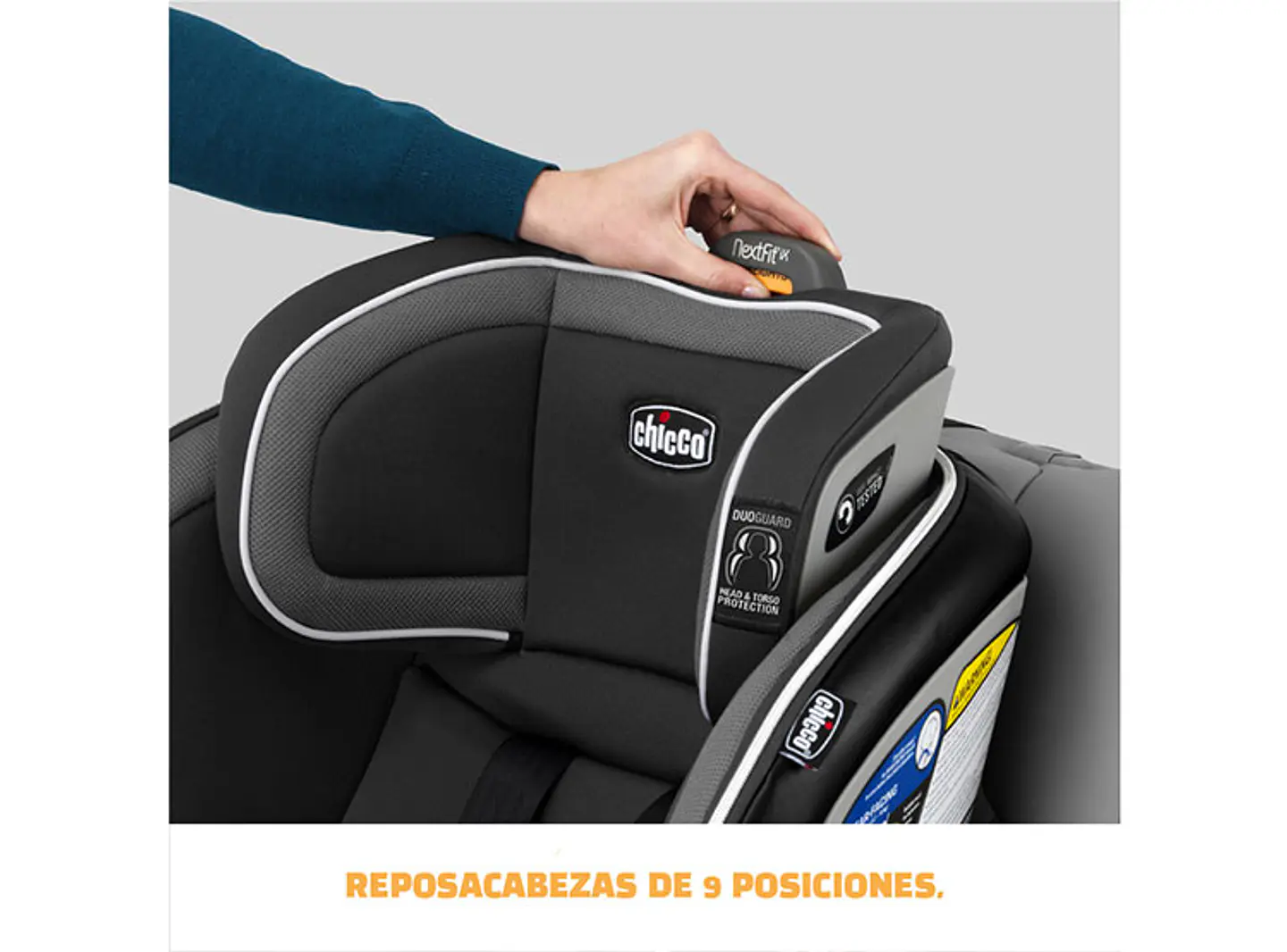 SILLA AUTO CHICCO SILLA CONVERTIBLE NEXTFIT ZIP CARBON GRIS 2