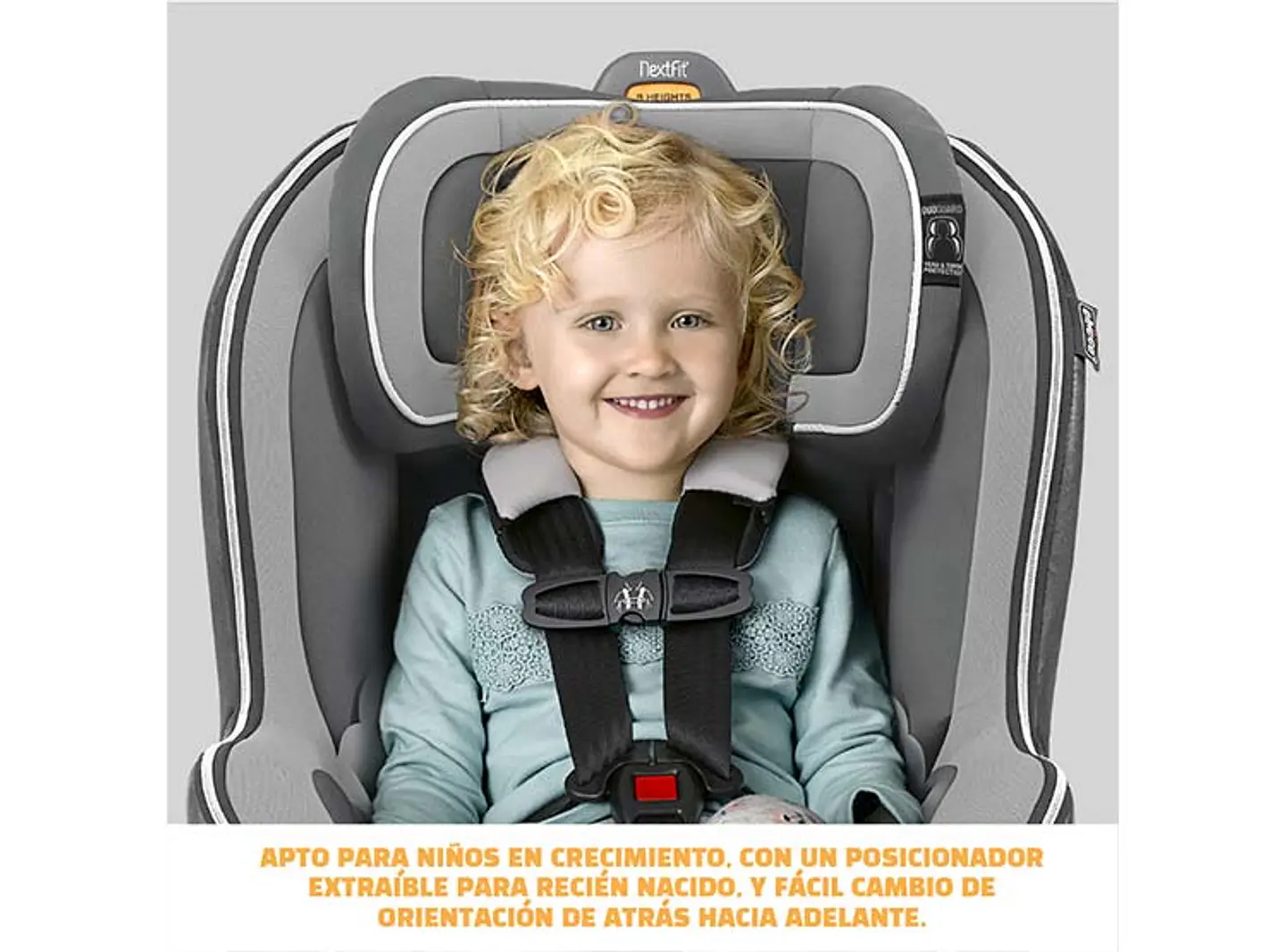 SILLA AUTO CHICCO SILLA CONVERTIBLE NEXTFIT ZIP CARBON GRIS 3