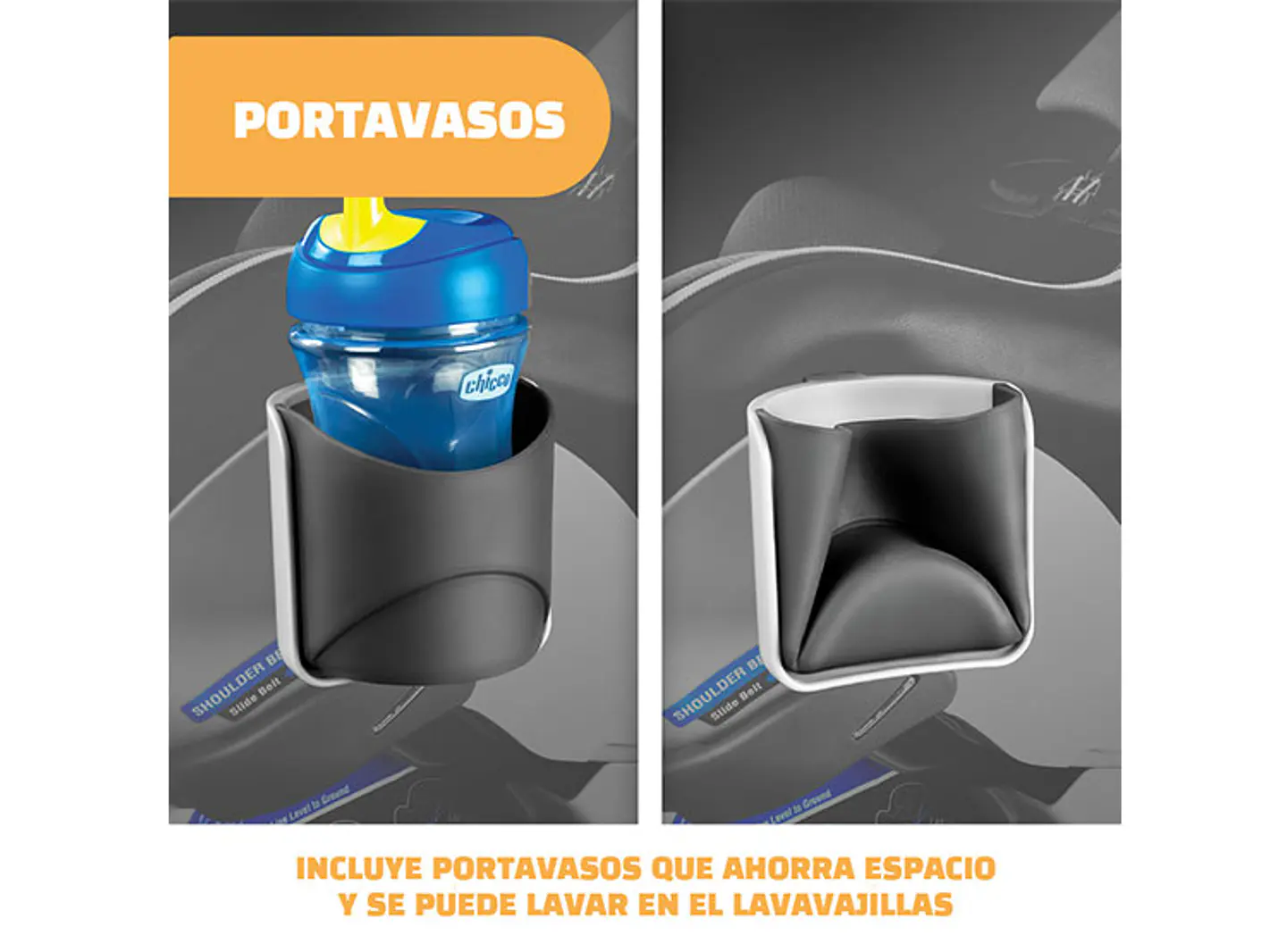 SILLA AUTO CHICCO SILLA CONVERTIBLE NEXTFIT ZIP CARBON GRIS 5