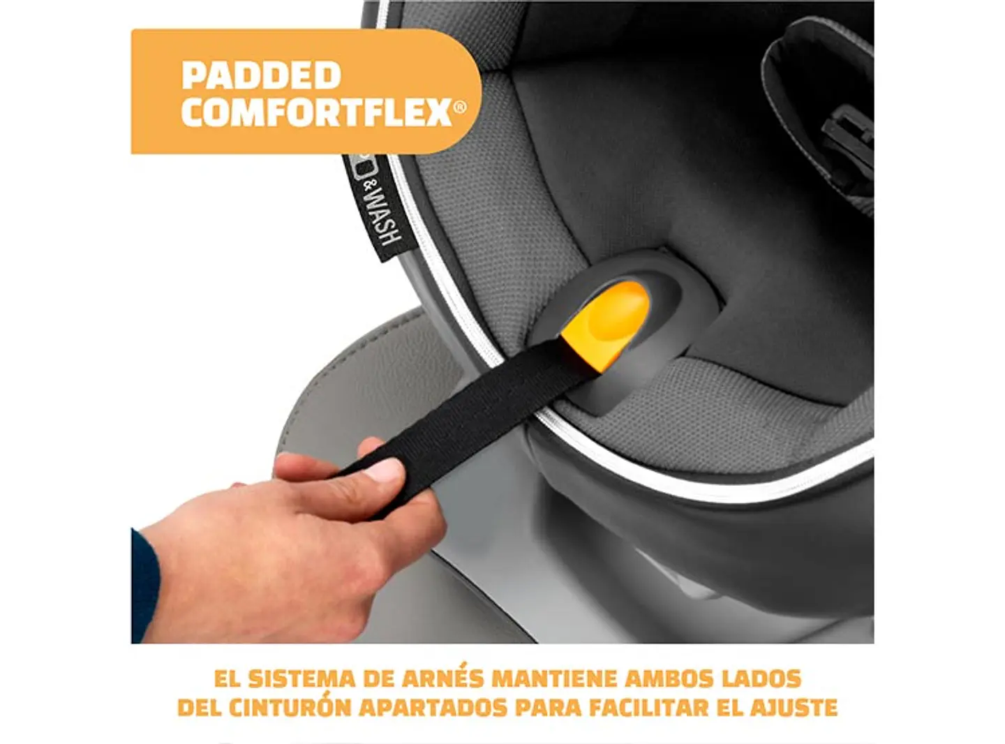 SILLA AUTO CHICCO SILLA CONVERTIBLE NEXTFIT ZIP CARBON GRIS 6