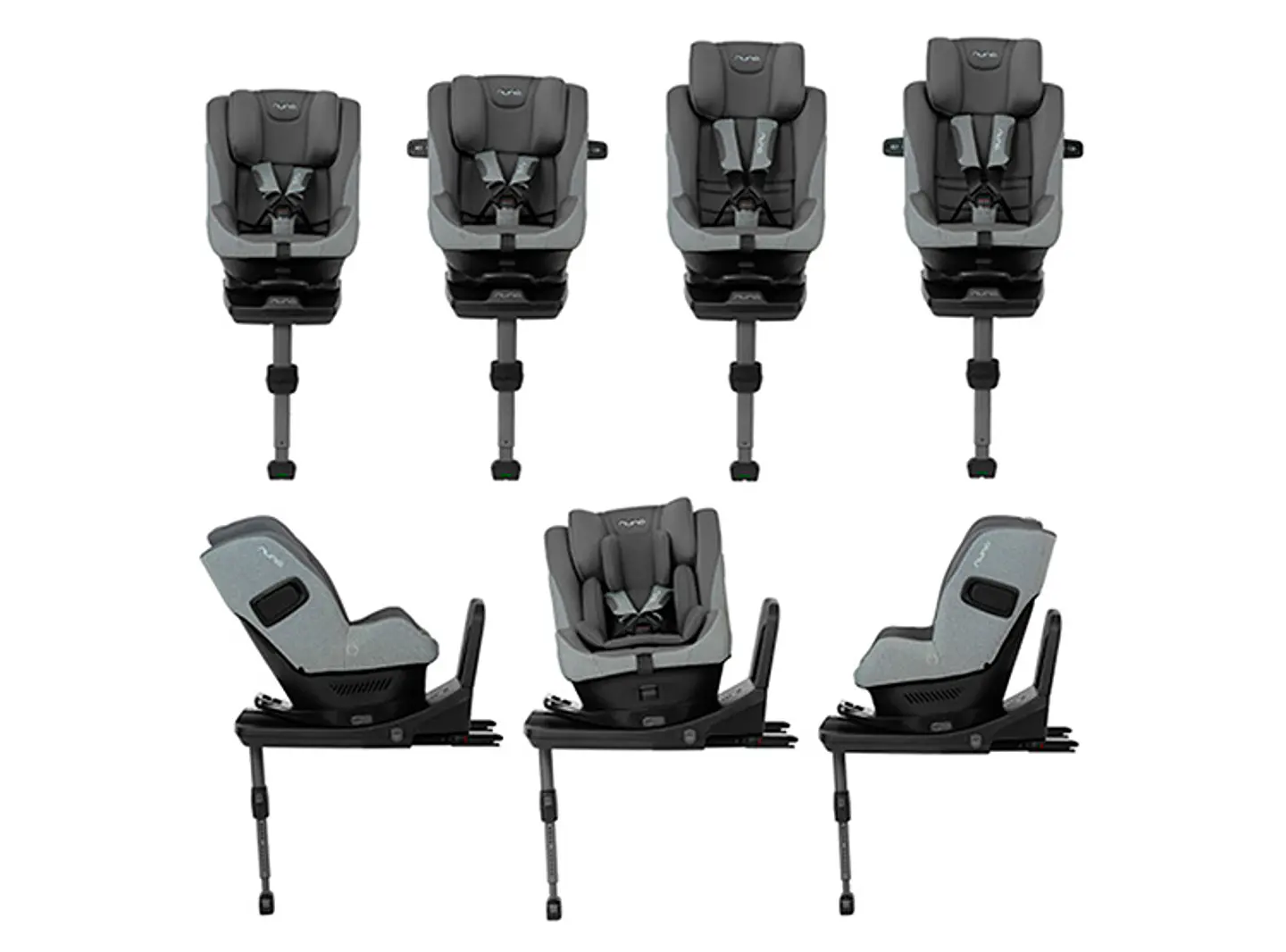 SILLA DE AUTO CONVERTIBLE PRYM DOVE W/2ND SEAT PAD CS05504DOVGL 5