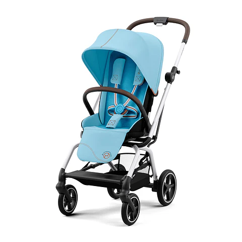 COCHE COMPACTO EEZY S TWIST PLUS SLV BEACH BLUE