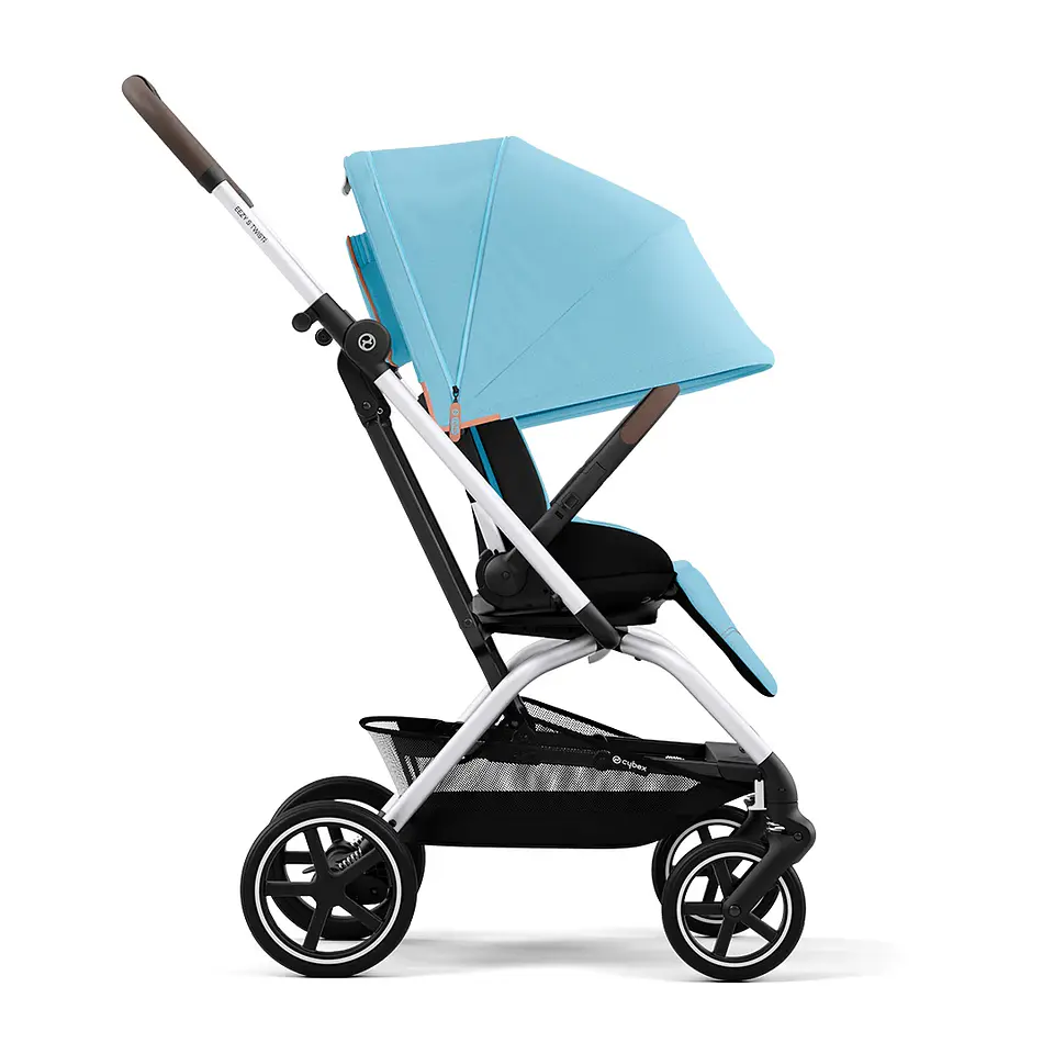 COCHE COMPACTO EEZY S TWIST PLUS SLV BEACH BLUE 5