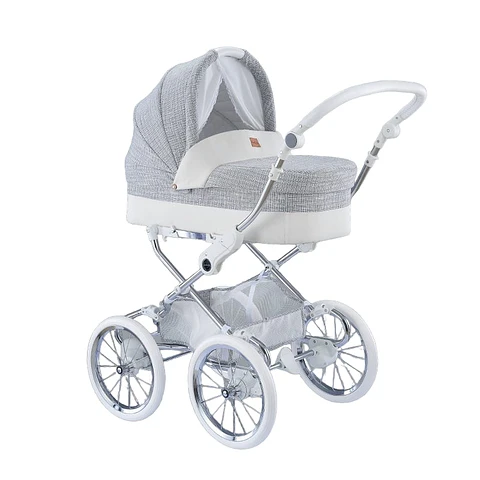 COCHE LUJOSO ROYAL DE COOLBABY 2 PIEZAS GRIS BY LUBABYCAS