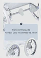 COCHE LUJOSO ROYAL DE COOLBABY 2 PIEZAS GRIS BY LUBABYCAS - Miniatura 7