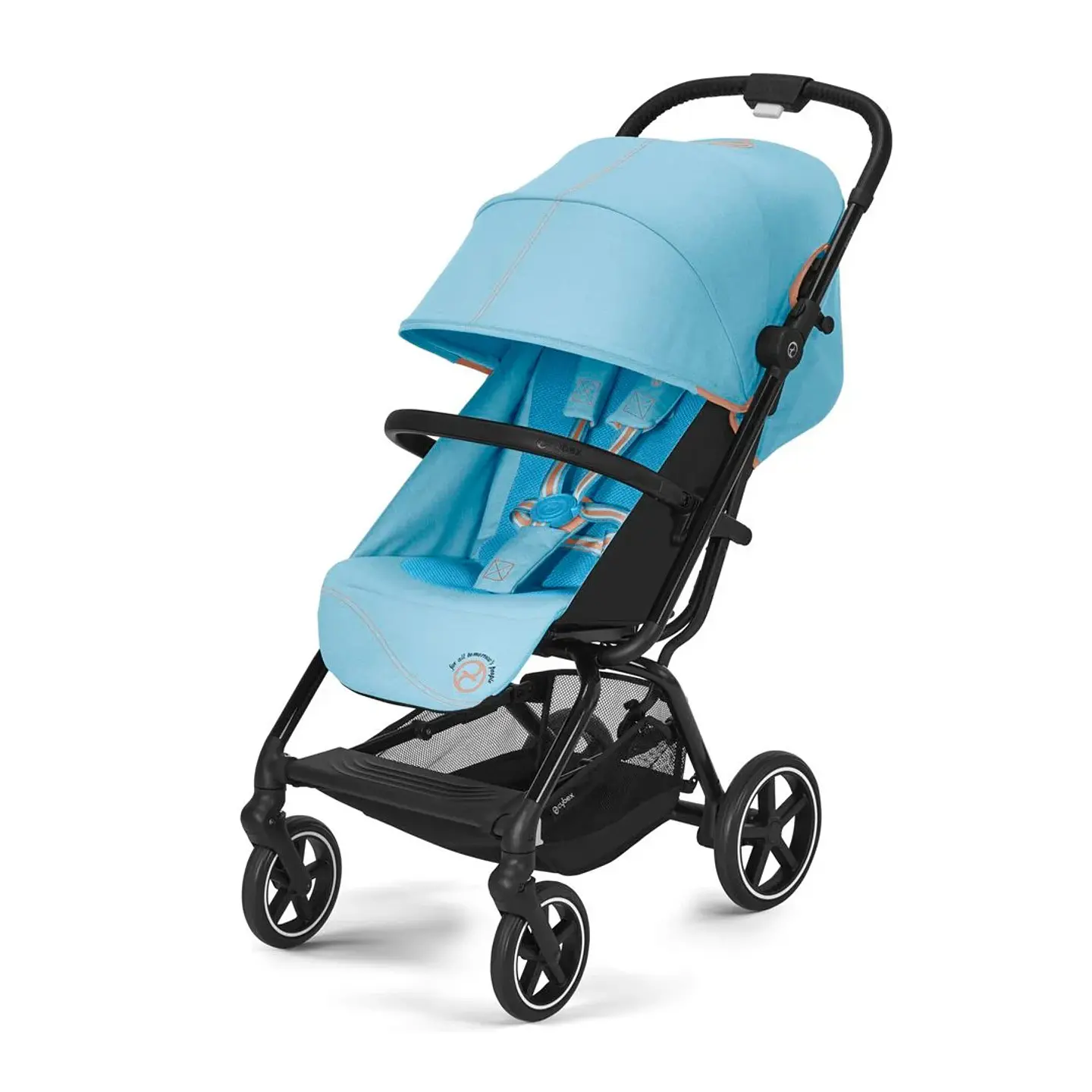 COCHE COMPACTO EEZY S PLUS V3 BLK BEACH BLUE 1