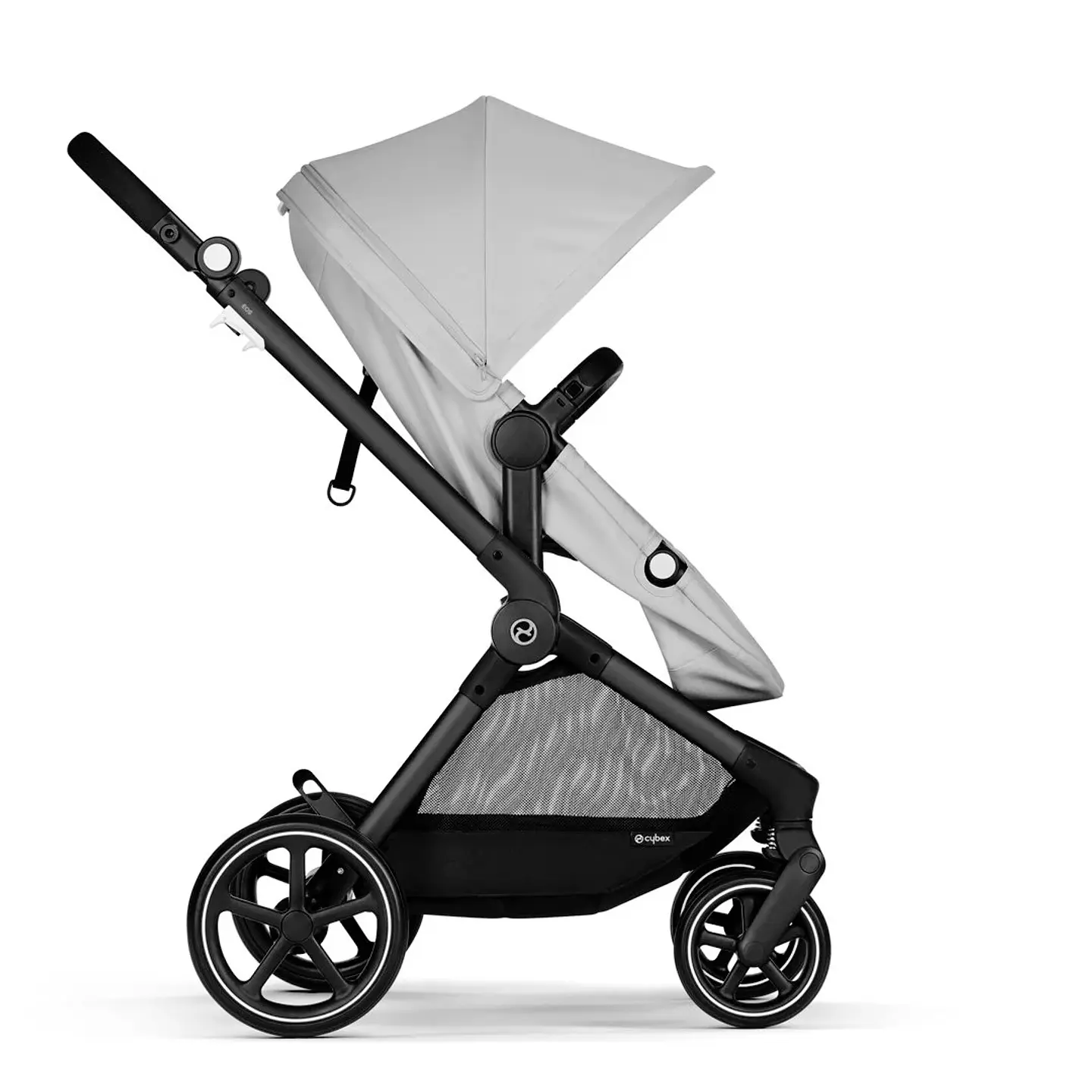 COCHE DE PASEO EOS BLK 2 EN 1 LAVA GREY 4