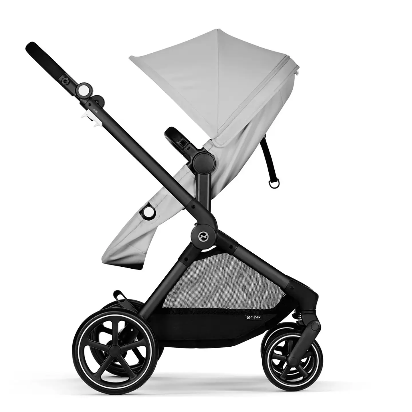 COCHE DE PASEO EOS BLK 2 EN 1 LAVA GREY 7