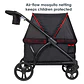 CARRO PASEO WAGON Y COCHE DOBLE MUV EXPEDITION 2 EN 1 MARS RED - Miniatura 6