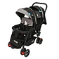 COCHE DOBLE DUO PRIX BEBEGLO NEGRO - Miniatura 3