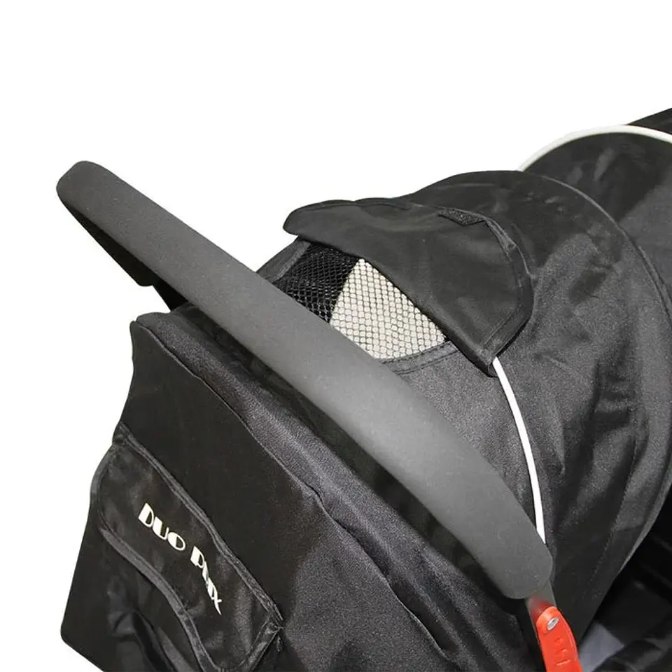 COCHE DOBLE DUO PRIX BEBEGLO NEGRO 7