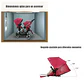 COCHE DOBLE DUO RECLINABLE 6 MODOS EN 1 LUBABYCAS NEGRO - Miniatura 5