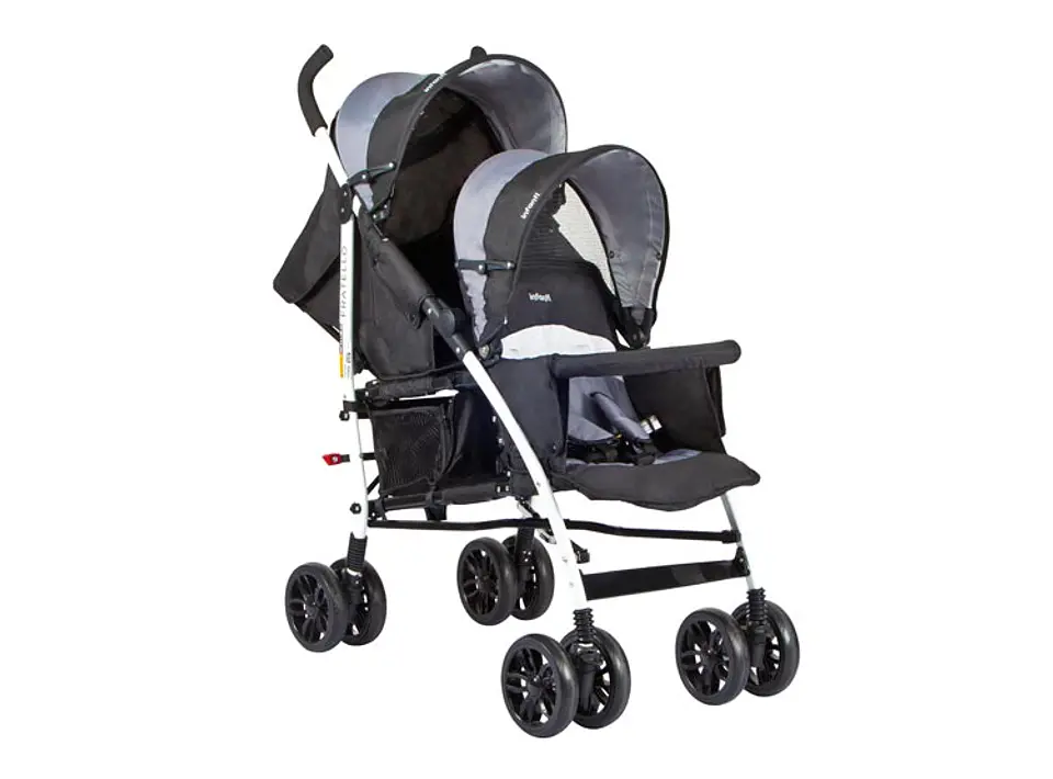 COCHES DUO INFANTI FRATELLO NEGRO 1