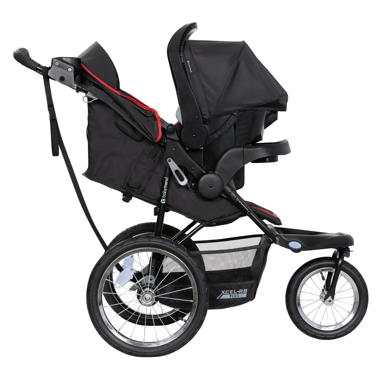 COCHE JOGGER XCEL-R8 PLUS (CON LED) - ROJO LIBERTY 4