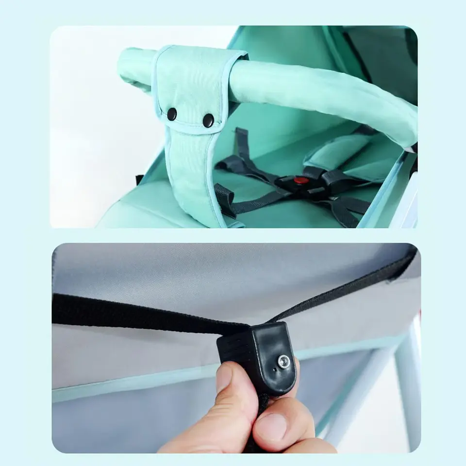 COCHE PARAGUAS DE PASEO PARA BEBÉ PLEGABLE Y RESISTENTE 5