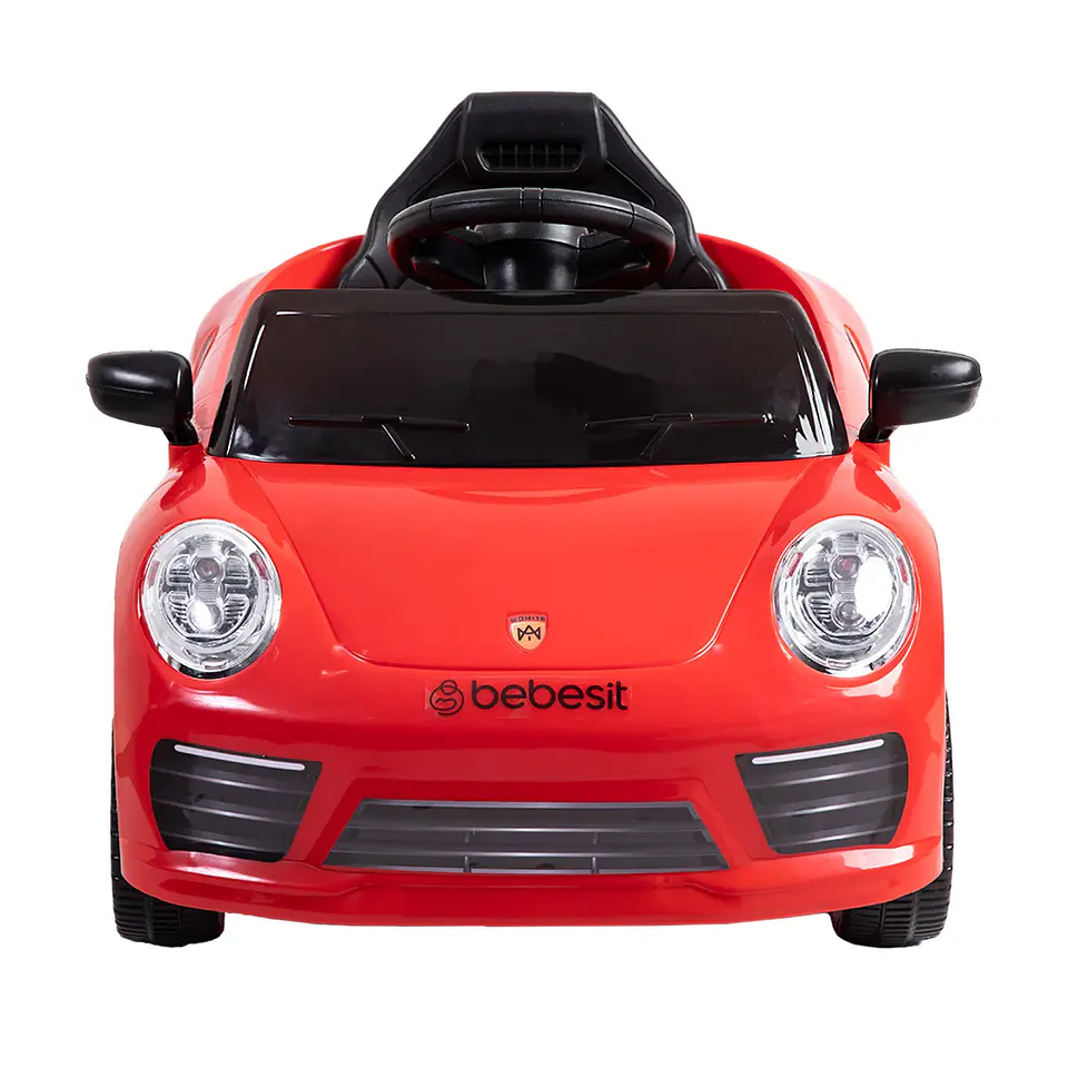 AUTO DEPORTIVO ELÉCTRICO RACE ROJO BEBESIT 2