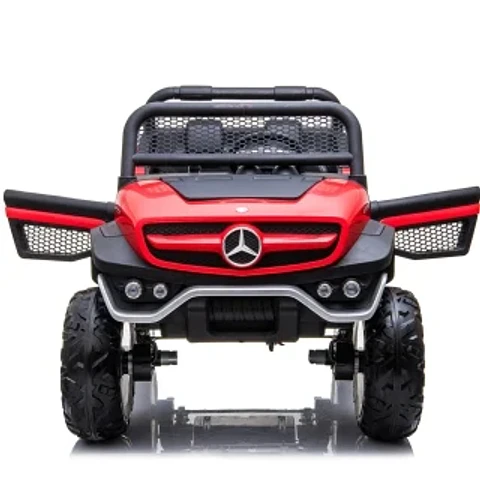 BUGGY XXL A BATERÍA 12 VOLT PANTALLA TOUCH RUEDAS DE GOMA CONTROL APP | ROJO