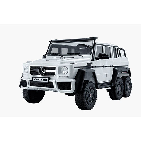 AUTO A BATERIA MERCEDES-BENZ G63 6X6 BLANCO 12V
