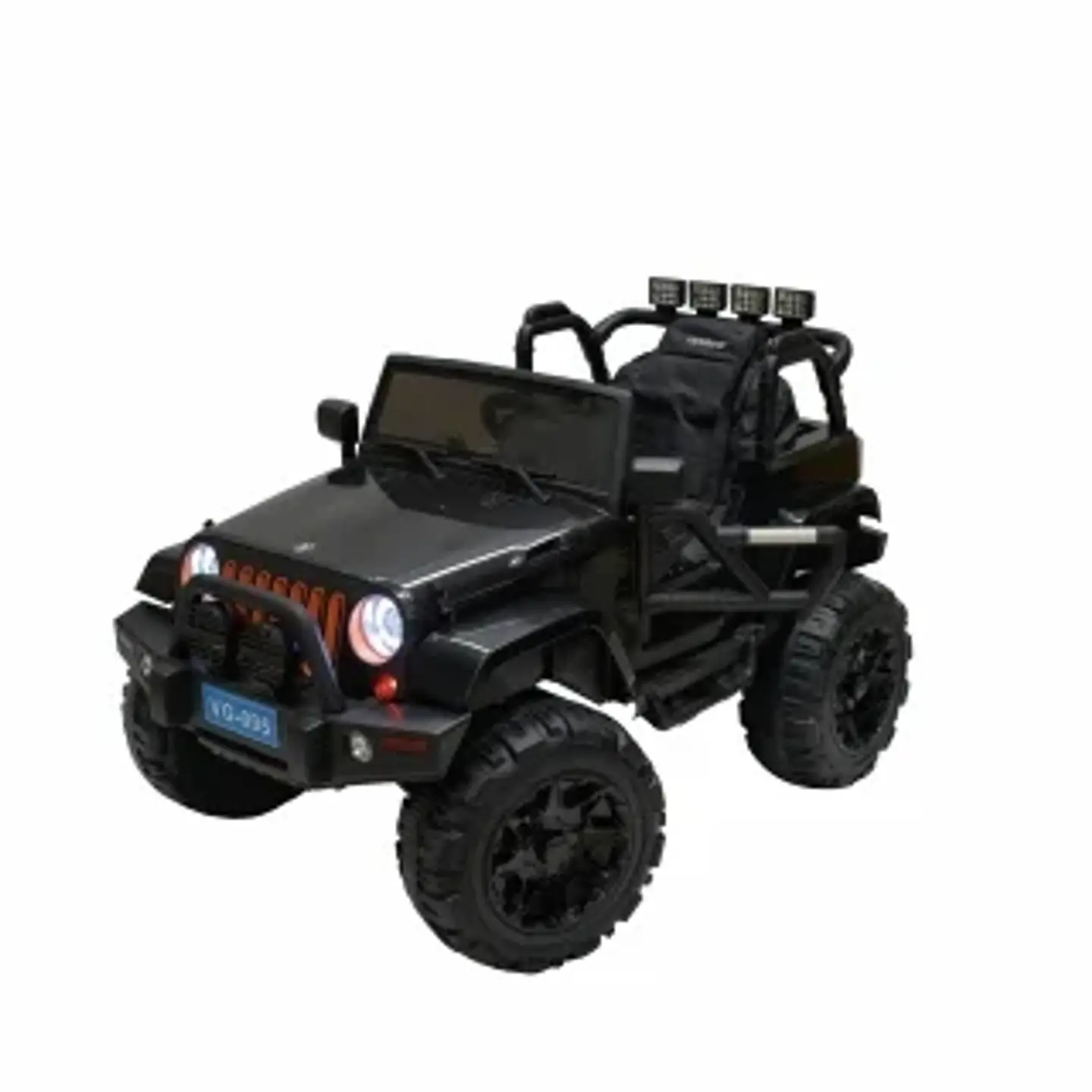 AUTO TODOTERRENO CON CONTROL REMOTO NEGRO | NEGRO 1