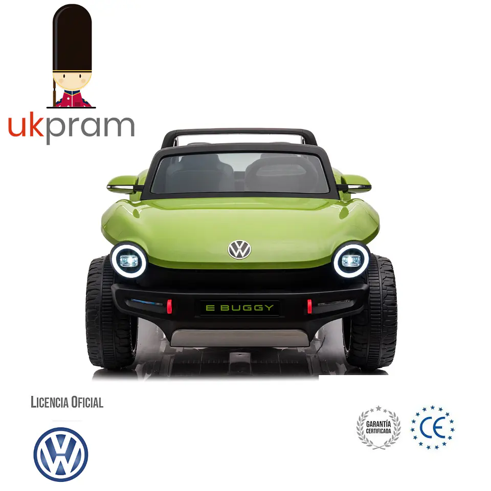 BUGGY A BATERIA VOLKSWAGEN E BUGGY VERDE 2