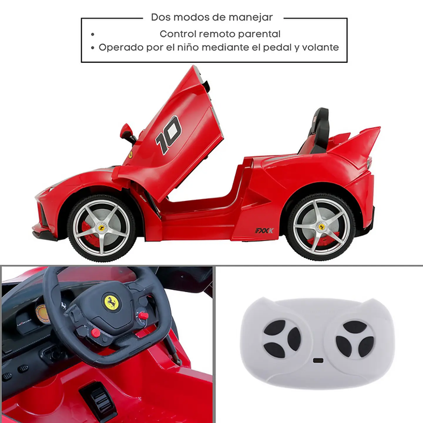 AUTO A BATERIA FERRARI FXXK 5