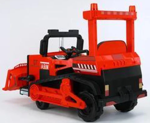 AUTO A BATERIA 12V EXCAVADORA ROJO