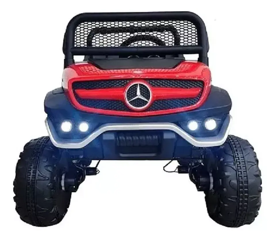 AUTO BATERÍA MERCEDES UNIMOG 4 MOTORES - KIDSCOOL - UNIMOG-BL 1