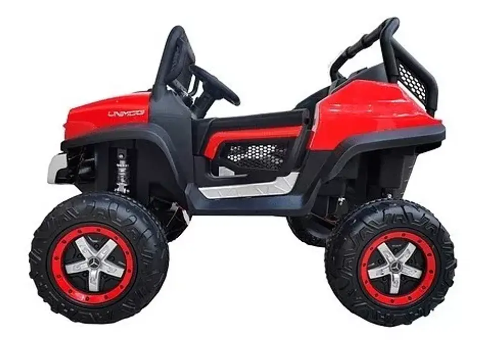 AUTO BATERÍA MERCEDES UNIMOG 4 MOTORES - KIDSCOOL - UNIMOG-BL 4