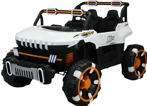 JEEP AUTO A BATERIA 4X4 LUCES LED CON CONTROL REMOTO